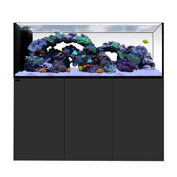 Aquaview SW 150 AQUATLANTIS Noir Laqué - Aquarium Eau de Mer 415 L